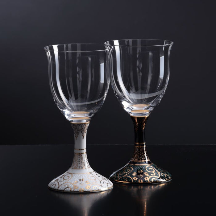 Kutani-yaki - Edo Glass - Wine Glass