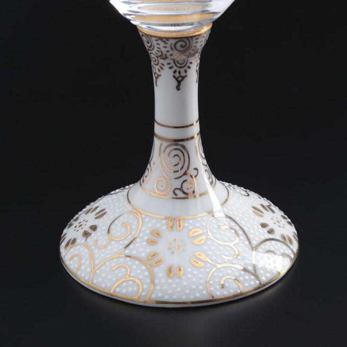 Kutani-yaki - Edo Glass - Wine Glass